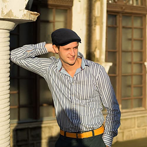 51yazstexl 1.jpg Vintage Inspired Men's Winter Driving Caps in Soft Cotton