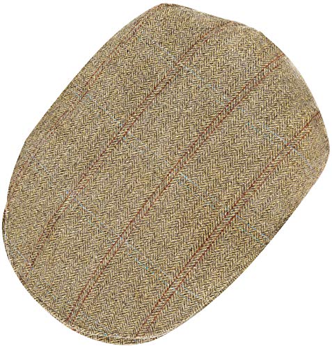 61zoyswriol 1.jpg PanPacSight Men's Herringbone Flat Newsboy Hat for Husband, Father & Boyfriend