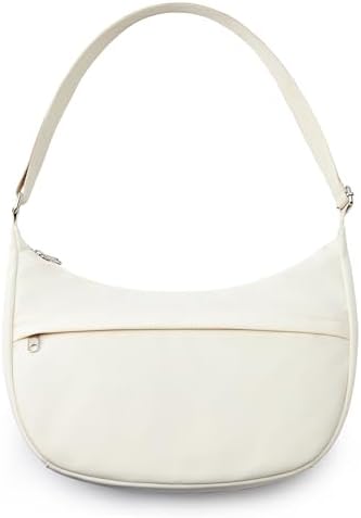 Fancy Forest KALIDI Nylon Crescent Bag Medium Casual Shoulder Crossbody Purse for Women Men Travel with External Pocket