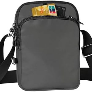 Tibroni Anti Theft RFID Crossbody Bag for Men and Women | Tibroni Sling Bag with Zipper Lock for Men and Women | Tibron