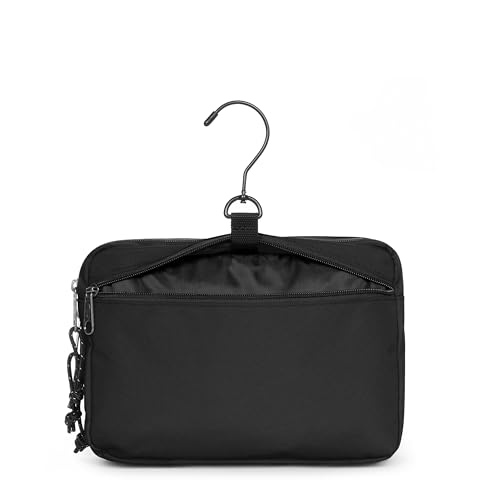 Titre SEO optimisé : "EASTPAK MAVIS Trousse de toilette en toile noire, 6 L - Accessoire de voyage populaire"