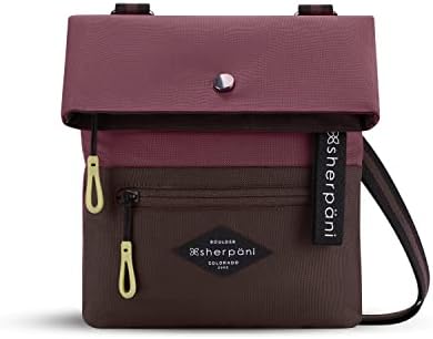 Sherpani Pica Women's Lightweight 4L Travel Crossbody Bag with RFID Protection Reef