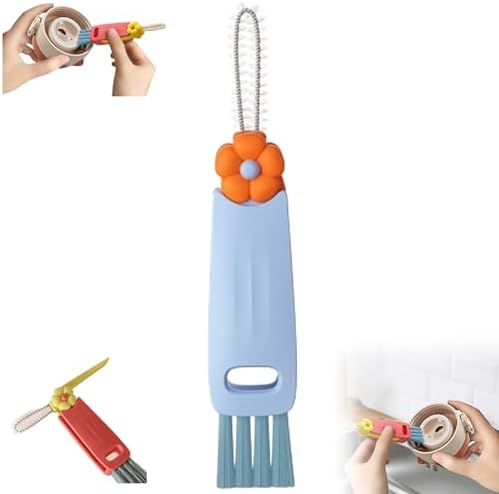 3 in 1 Lid Cleaning Brushes - Multifunctional Insulation Bottle Cleaning Tools for Home Kitchen Cup Cleaning | 2025 Mul