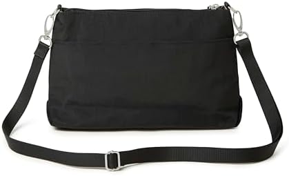 Baggallini Original RFID Protected Lightweight Nylon Zippered Travel Purse for Women ClimatePartner Certified