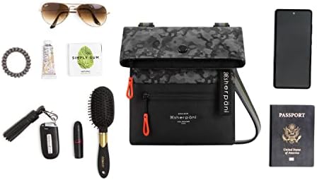 Sherpani Pica Women's Lightweight 4L Travel Crossbody Bag with RFID Protection Reef