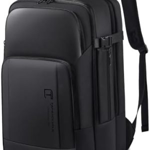 Men's Travel Backpack, 17.3 Inches Business Laptop, Water-Resistant, Carry on Airline Approved, USB Charger Port, 18x14x