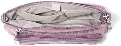 Baggallini Original RFID Protected Lightweight Nylon Zippered Travel Purse for Women ClimatePartner Certified