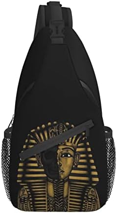 ASYG Egyptian Sling Bag Casual Backpack Crossbody Daypack Casual Use Men Women Multifunctional Style
