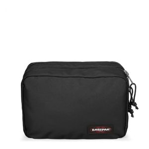 Titre SEO optimisé : "EASTPAK MAVIS Trousse de toilette en toile noire, 6 L - Accessoire de voyage populaire"