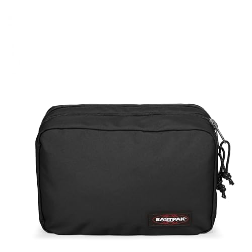 Titre SEO optimisé : "EASTPAK MAVIS Trousse de toilette en toile noire, 6 L - Accessoire de voyage populaire"