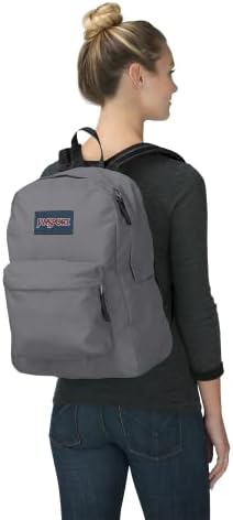 JanSport SuperBreak One Backpack Navy - Durable Lightweight Bag with Main Compartment - Premium Travel Backpack