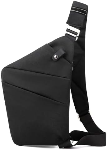 BIRDDIE Anti-Theft Travel Bag - Large Capacity Chest Sling Bag for Travel and Sports | BIRDDIE Anti-Theft Travel Bag -