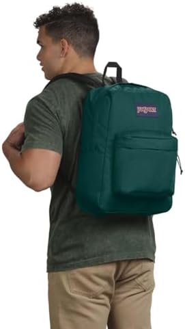 JanSport SuperBreak One Backpack Navy - Durable Lightweight Bag with Main Compartment - Premium Travel Backpack