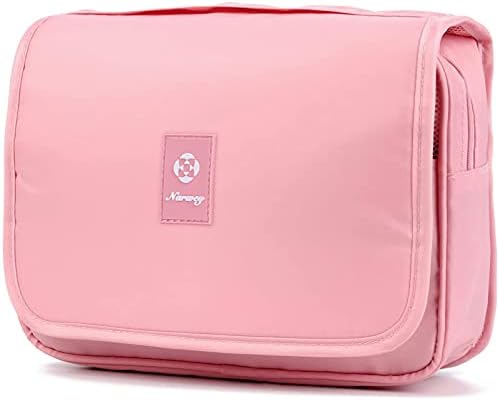 Narwey Beige Small Hanging Travel Toiletry Bag for Women Travel Bag Specifications: Makeup Bag Organizer, Cosmetics Bag - Image 29
