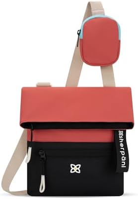 Sherpani Pica Women's Lightweight 4L Travel Crossbody Bag with RFID Protection Reef