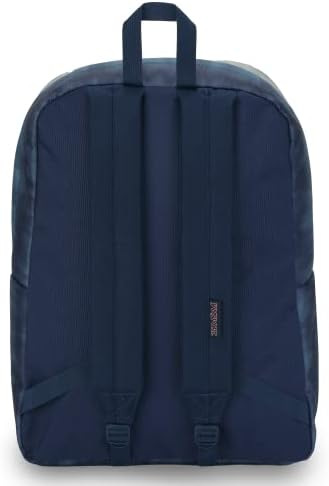 JanSport SuperBreak One Backpack Navy - Durable Lightweight Bag with Main Compartment - Premium Travel Backpack