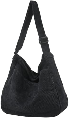 Dainaotm Canvas Tote Bag Casual Hobo Crossbody Shoulder Bag for Women Large Purse Messenger Bag Travel Work Dainaotm Can