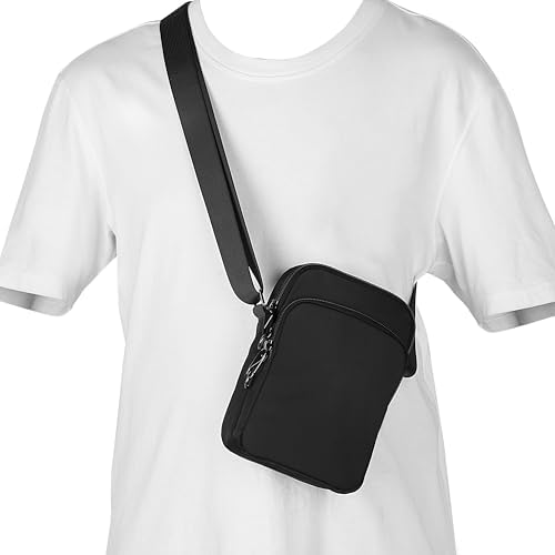 Tibroni Anti Theft RFID Crossbody Bag for Men and Women | Tibroni Sling Bag with Zipper Lock for Men and Women | Tibron