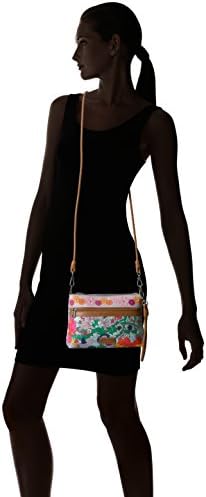 Sakroots Eco Twill Crossbody Purse - Eco Friendly Material For Everyday & Travel - Zipper Closure & Adjustable Strap