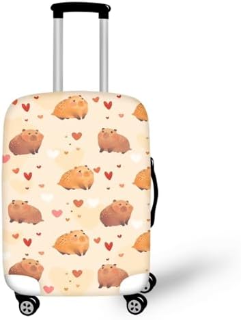 Protective Suitcase Covers for Travel Luggage | Carry on Luggage Cover for Capybara Suitcase | Travel Luggage Cover for