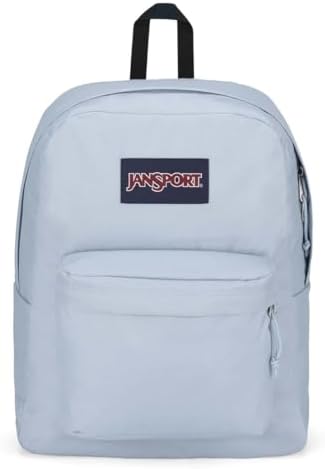 JanSport SuperBreak One Backpack Navy - Durable Lightweight Bag with Main Compartment - Premium Travel Backpack