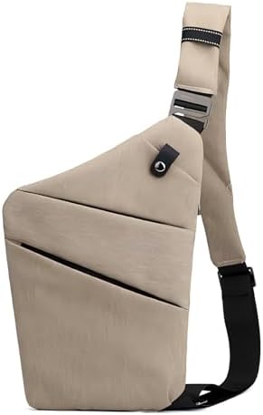 BIRDDIE Anti-Theft Travel Bag - Large Capacity Chest Sling Bag for Travel and Sports | BIRDDIE Anti-Theft Travel Bag -