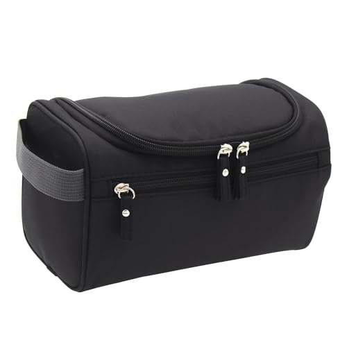 ONEGenug Trousse de Toilette de Voyage à Suspendre pour Hommes Travailleurs, Ideale pour Voyage et Week-end, Grande Capa