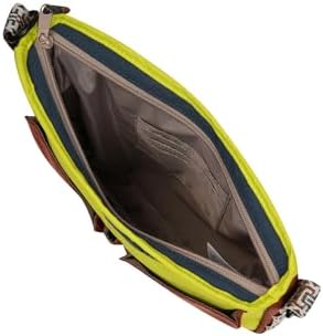 KAVU Keeper Semi Padded Sling Canvas Crossbody Bag + Comfortable Padded Shoulder Strap + Casual Styling + Durable Canvas