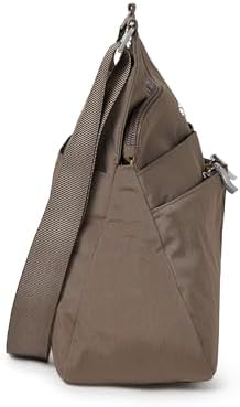 Baggallini Cross Over Crossbody Women Lightweight Water-Resistant Nylon Organized Travel Bag Purse