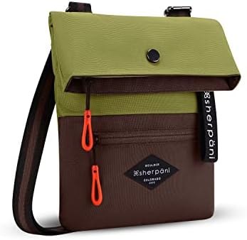 Sherpani Pica Women's Lightweight 4L Travel Crossbody Bag with RFID Protection Reef