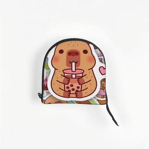 Holiday Capybara Small Pet (Kitten or Puppy) Travel Handbag Black Holiday Capybara Small Pet (Kitten or Puppy) Portable