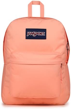 JanSport SuperBreak One Backpack Navy - Durable Lightweight Bag with Main Compartment - Premium Travel Backpack