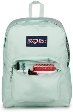 JanSport SuperBreak One Backpack Navy - Durable Lightweight Bag with Main Compartment - Premium Travel Backpack