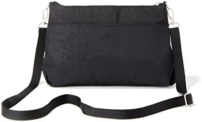 Baggallini Original RFID Protected Lightweight Nylon Zippered Travel Purse for Women ClimatePartner Certified