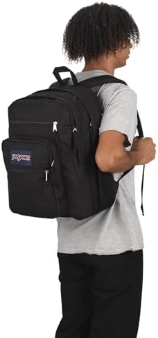 JanSport Laptop Backpack - Business Professional, Comfortable, Travel, 15" Laptop, 2 Compartments, Black