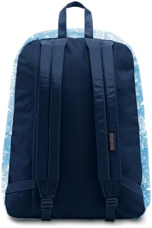 JanSport SuperBreak One Backpack Navy - Durable Lightweight Bag with Main Compartment - Premium Travel Backpack