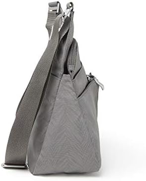 Baggallini Cross Over Crossbody Women Lightweight Water-Resistant Nylon Organized Travel Bag Purse