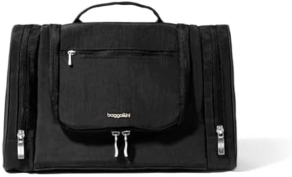 Baggallini High-Quality Toiletry Kit for Men and Women on Business Trips | Baggallini Travel Toiletry Kit Featuring Com