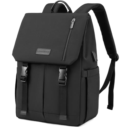 Sac à dos LOVEVOOK pour homme et femme avec charge USB 15.6 Pouces pour collège voyage Collegue Voyage Affaires