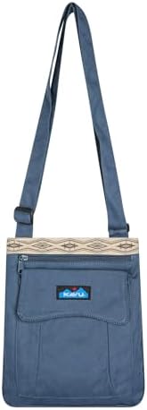 KAVU Keeper Semi Padded Sling Canvas Crossbody Bag + Comfortable Padded Shoulder Strap + Casual Styling + Durable Canvas