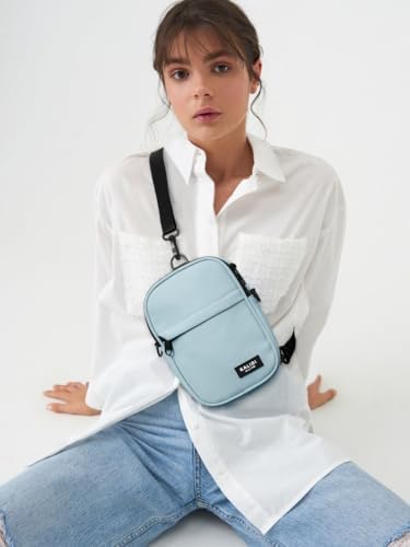 KALIDI Multi Position Crossbody Sling Bag for Women Men with Adjustable Strap