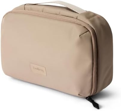 Bellroy Stone Hanging Toiletry Kit for Travel - Hanging 3 Liter Bag for Men and Women
