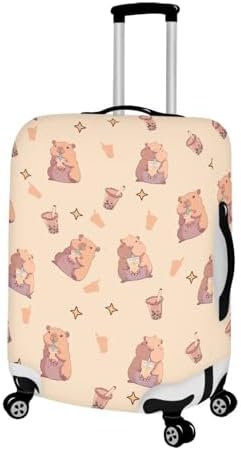 Protective Suitcase Covers for Travel Luggage | Carry on Luggage Cover for Capybara Suitcase | Travel Luggage Cover for