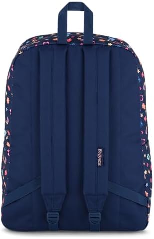 JanSport SuperBreak One Backpack Navy - Durable Lightweight Bag with Main Compartment - Premium Travel Backpack