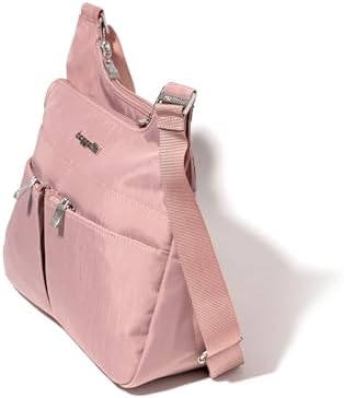 Baggallini Cross Over Crossbody Women Lightweight Water-Resistant Nylon Organized Travel Bag Purse