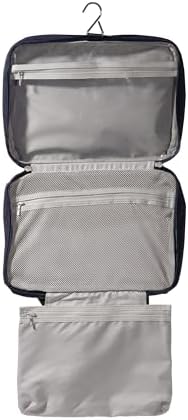 Baggallini Unisex Large Hanging Travel Toiletry Kit - Lightweight 8x11 Inch Makeup Bag for Everyone Travel