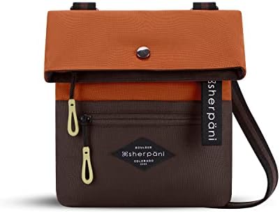 Sherpani Pica Women's Lightweight 4L Travel Crossbody Bag with RFID Protection Reef