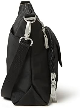 Baggallini Original RFID Protected Lightweight Nylon Zippered Travel Purse for Women ClimatePartner Certified