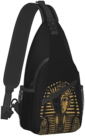ASYG Egyptian Sling Bag Casual Backpack Crossbody Daypack Casual Use Men Women Multifunctional Style