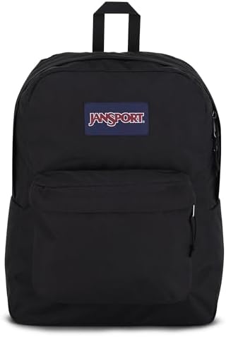 JanSport SuperBreak One Backpack Navy - Durable Lightweight Bag with Main Compartment - Premium Travel Backpack